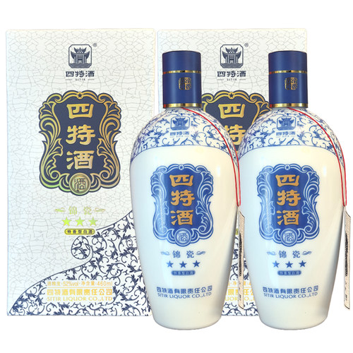 江西四特酒52度锦瓷三星460ml*1