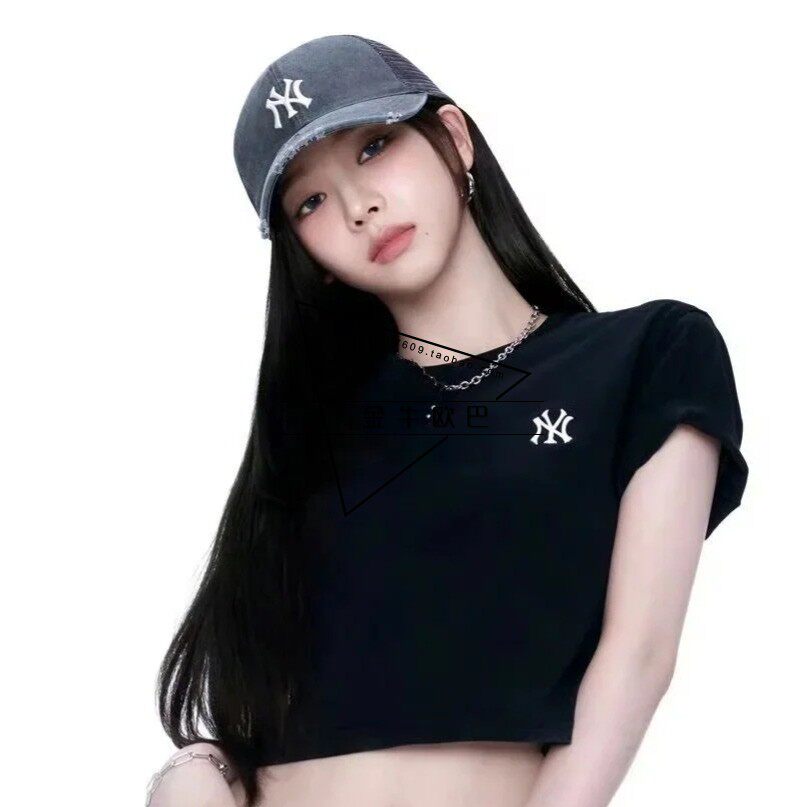 韩国MLB专柜正品春夏款复古破洞镂空网眼鸭舌帽棒球帽潮3AMCB0153