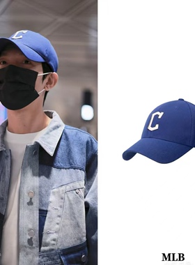 韩国潮牌MLB专柜正品经典休闲字母软顶ins风棒球帽防晒显脸小CP66