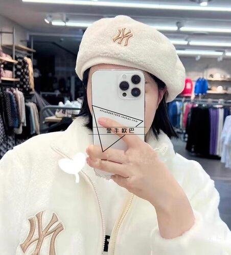 秋冬贝雷帽羊羔绒保暖防风时尚帽