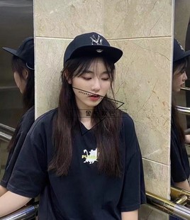 韩国潮牌MLB专柜正品 金属徽标硬顶平檐棒球帽鸭舌帽3ACPS571N 新款