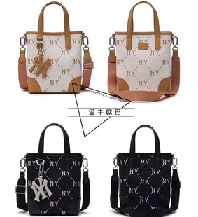 复古菱格老花时尚 新款 斜挎包潮3ACRS054N 24SS春季 韩国MLB专柜正品