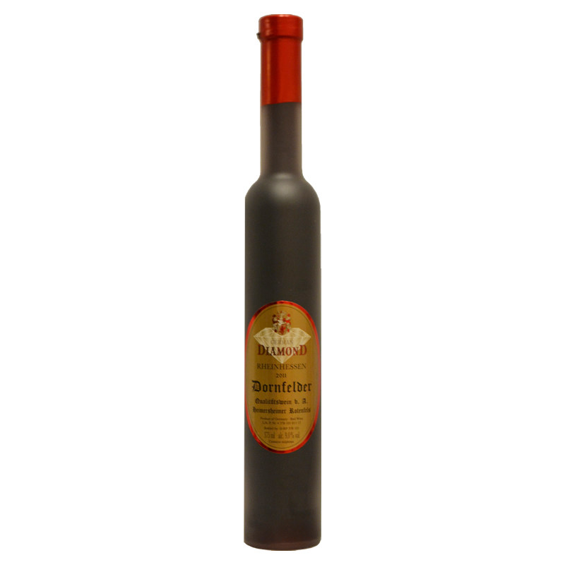 德国原装进口钻石冰酒庄园红钻晚收迟摘红葡萄酒 贵腐酒375ml甜红