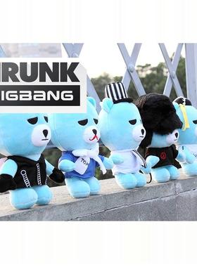 BIGBANG三巡演唱会YGBEAR爆炸熊GD权志龙top小熊周边毛绒玩偶公仔