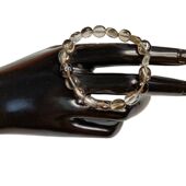 Smoky 10mm随形茶晶不规则天然石水晶手链 天然8 Quartz Natural