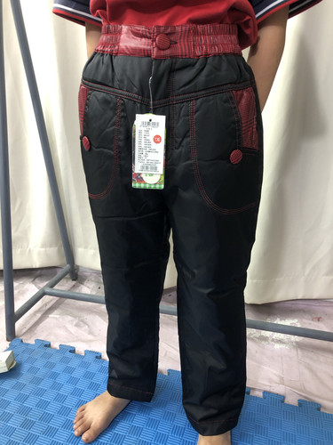 品牌特价千仞岗儿童羽绒裤鸭绒冬儿童轻薄防风耐脏男童女童保暖裤