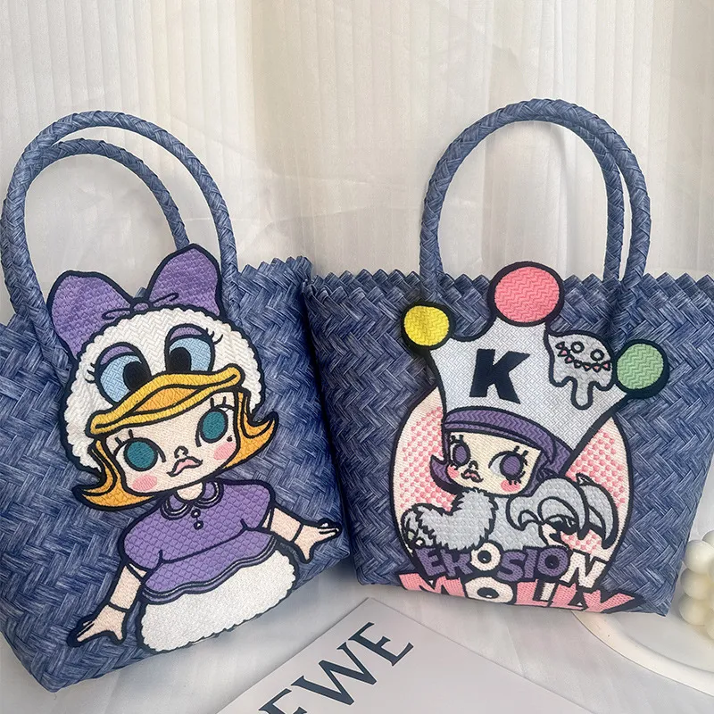 塑料藤编手提篮菜篮子包伴手礼篮