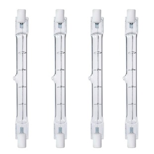 卤素灯管R7S J118碘钨灯玻璃灯管220V卤钨灯泡烤箱灯烤鸭炉 118MM