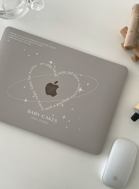 APEEL STUDIO 原创BABY CAKES燕麦流沙保护壳适用苹果笔记本13寸