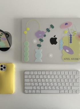 APEEL STUDIO原创包浩斯花瓶透明保护壳适用MacBook13寸Pro电脑壳