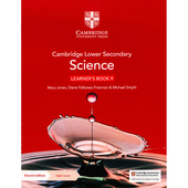 Book Science Digital Access学生书 with 剑桥国际中学科学课程第二版 Learner 进口书 Cambridge Secondary 含账号 原版 Lower