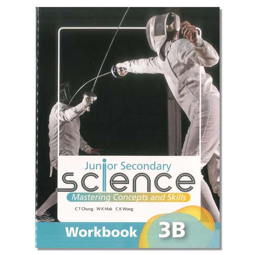 初中科学作业英文版3B Junior Secondary Science Mastering Concepts and Skills Workbook 3B 9789888837304