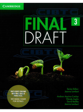 现货 Final Draft Student's Book with Online Writing Pack Level 3 剑桥终极写作级别3 配写作互动练习 英文原版
