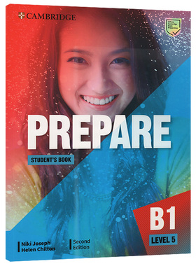 剑桥中学英语教材Prepare Student's Book  Level 5 学生书 英文原版进口课程（赠音频）