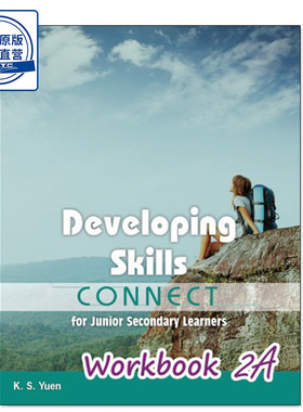 现货香港教材 初中英语 Developing Skills: Connect for Junior Secondary Learners Workbook 2A (2017 Ed.)-9789888450824