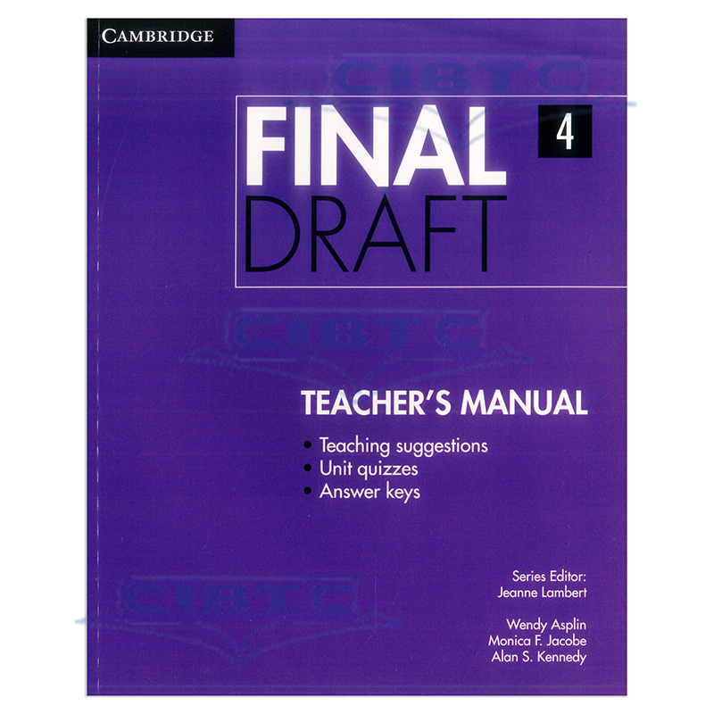 现货写作专项练习教师用书