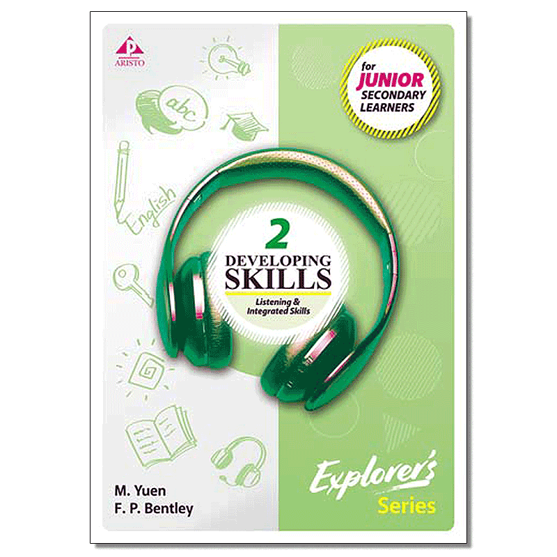 DSE考试 Developing Skills: Listening & Integrated Skills for Junior Secondary Learners 2 (Explorer's Series) (2023 Ed.)