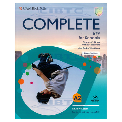 现货 剑桥KET考试 Complete Key for Schools Student's Book without Answers with Online Workbook 学生书不带答案带网上练习册