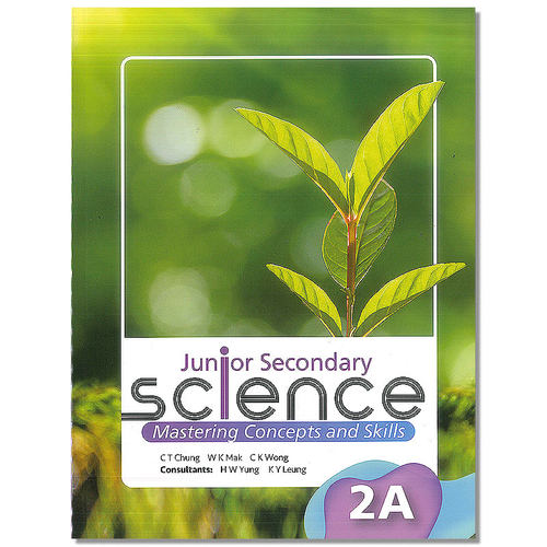 DSE初中 科学课本 Junior Secondary Science Mastering Concepts and Skill Book 2A