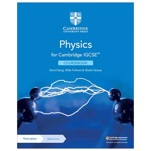 现货 剑桥国际IG物理 英文原版进口教材 剑桥大学出版 Cambridge IGCSE Physics 带电子账号2年 赠答案 国际预科物理学生用书
