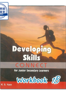 现货香港教材 初中英语 练习册Developing Skills: Connect for Junior Secondary Learners Workbook 1B -9789888450817