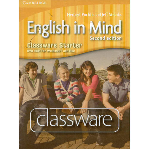 现货 英音 English in Mind Starter  Classware 互动白板软件