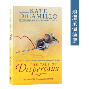 進口書籍 紐伯瑞2004年金獎小說 Tale 青少年課外閱讀兒童文學獎作品 英文原版 雙鼠記 浪漫鼠德佩羅The Despereaux