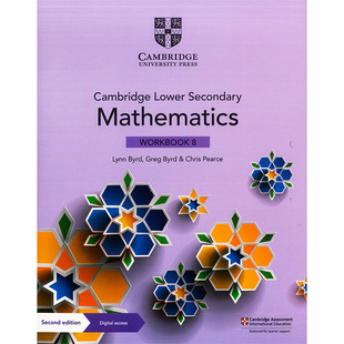 含账号 Mathematics Secondary Access 原版 练习册 进口书 Lower Digital Workbook Cambridge 剑桥国际中学数学课程第二版 with