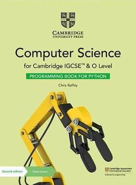 现货 Cambridge IGCSE™ and O Level Computer Science Programming Book for Python with Digital Access 计算机科学 编程手册