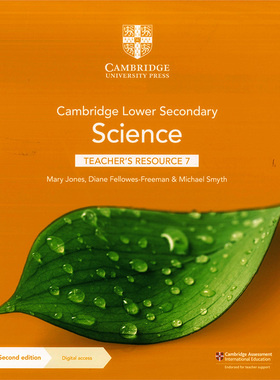 剑桥国际中学科学课程第二版Cambridge Lower Secondary Science Teacher's Resource 7 with Digital Access教师资源 原版进口书