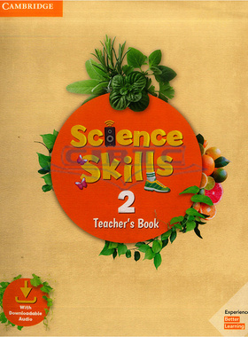 现货原版剑桥小学教材科学技能教材 Science Skills Level 2 Teacher’s Book with Downloadable Audio