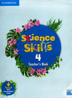现货原版剑桥小学教材科学技能教材 Science Skills Level 4 Teacher’s Book with Downloadable Audio