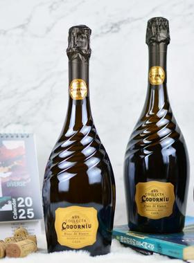 西班牙歌葡源Codorniu 阿尔斯年份卡瓦Cava珍藏干型白中白起泡酒