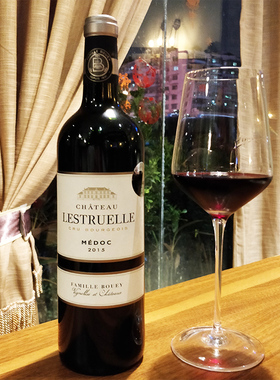 比肩pk列级庄 法国波尔多中级庄李斯特城堡干红葡萄酒 Lestruelle