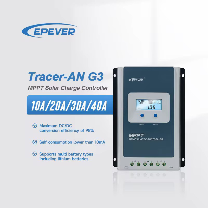 汇能精电Tracer4210AN G3 40A MPPT太阳能控制器