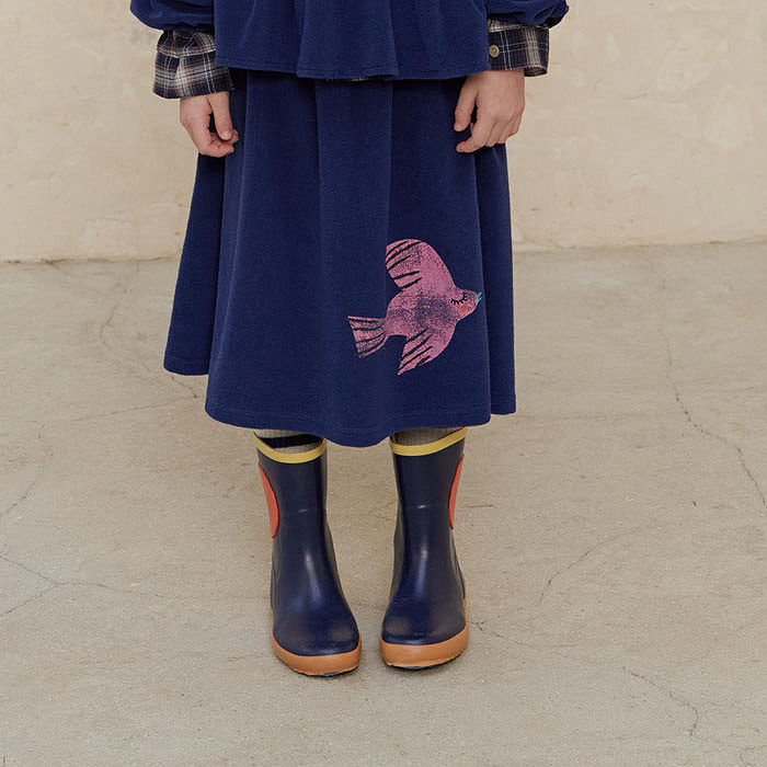 韩国童装代购navi女孩2026春时尚儿童中大码百搭中长裙子半身裙,童装/婴儿装/亲子装,半身裙,淘宝优惠券,粉丝福利购,淘宝优惠卷