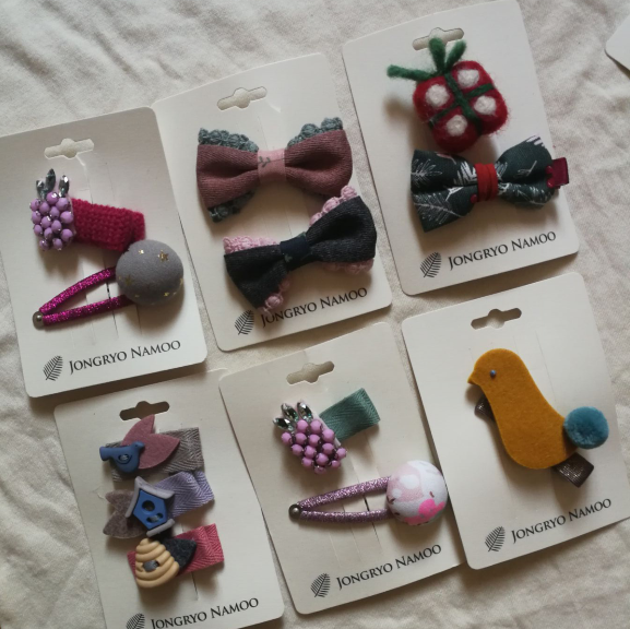 韩国头饰儿童发夹现货