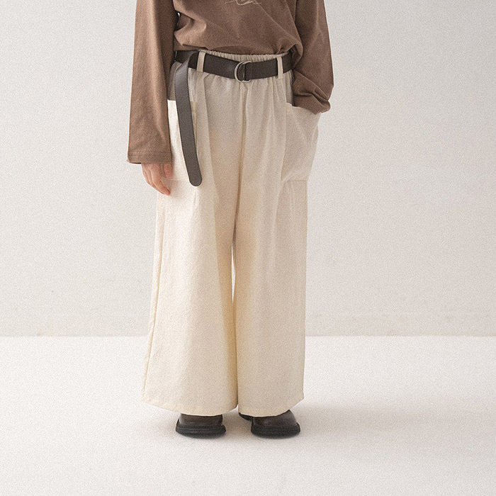 韩国童装代购2026春季新款anggo男女孩百搭儿童时尚宽松阔腿裤,童装/婴儿装/亲子装,裤子,淘宝优惠券,粉丝福利购,淘宝优惠卷