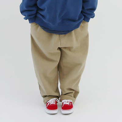 韩国童装代购2025冬季新款12months男女孩时尚中大童百搭休闲裤子