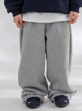 韩国童装代购2026春季新款bucketlist男女孩时尚宽松儿童休闲卫裤