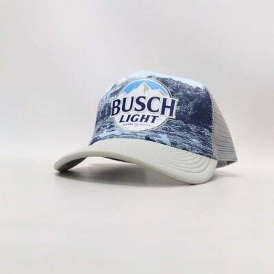 BrewCity x Busch Light Scenery Trucker Hat百威啤酒联名货车帽