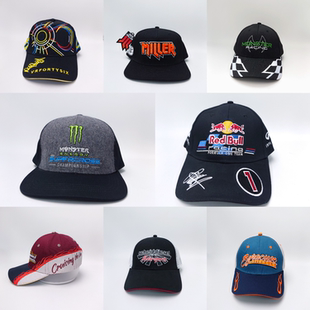 外单赛车帽机车帽 F1周边红牛车队魔爪赛车帽车棒球帽子极限运动