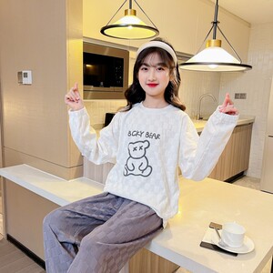 女童睡衣春秋纯棉中大儿童长袖家居服夏季薄款小孩全棉空调服套装