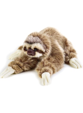 1仿真 三趾树懒毛绒玩具  亚马逊树懒毛绒玩具 节日礼物