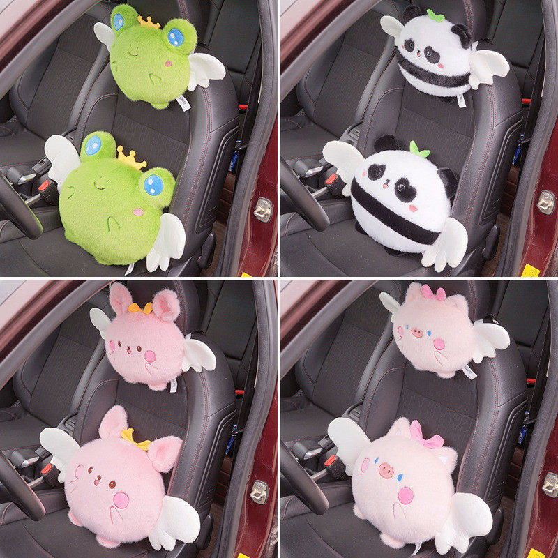 卡通汽车头枕腰靠坐垫靠垫可爱卡通毛绒车载座椅靠背垫子车用靠背,玩具/童车/益智/积木/模型,毛绒/玩偶/公仔/布艺类玩具,淘宝优惠券,粉丝福利购,淘宝优惠卷