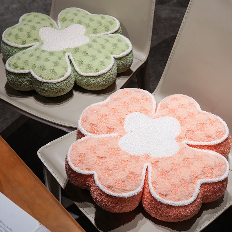 花朵坐垫地上懒人坐墩飘窗座垫凳