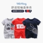 Quần áo trẻ em nữ mùa hè 0-3 bé hè nam 12 tháng cotton sơ sinh ha 6 jumpsuit tay ngắn mỏng - Áo liền quần đồ bơi trẻ em