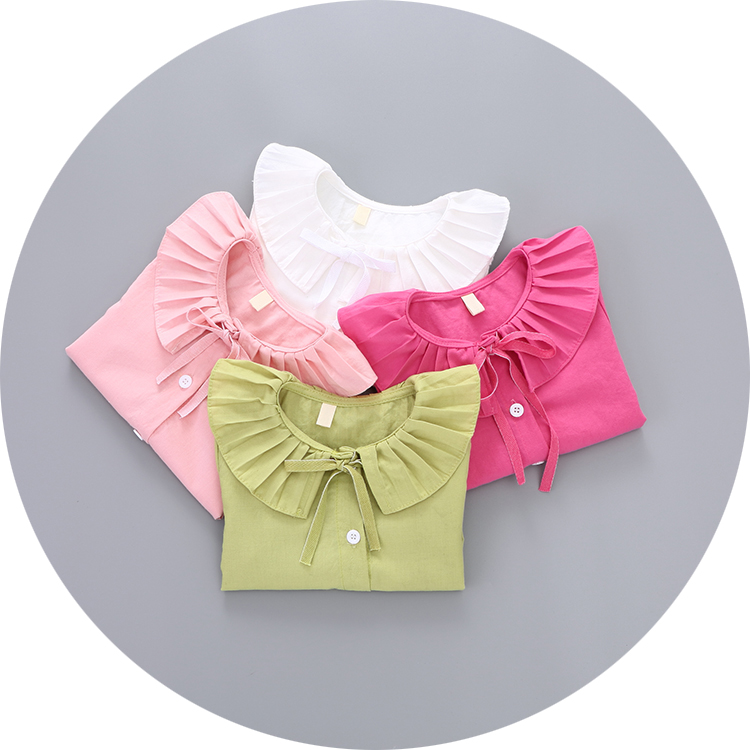 Chemise fille à manche longue - Ref 2088890 Image 5