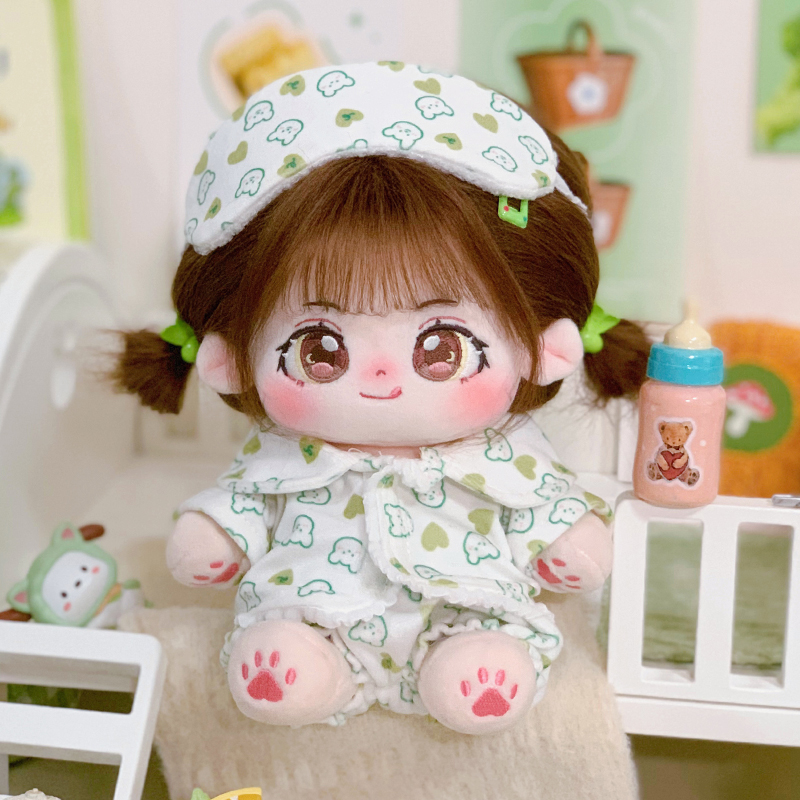 只只白菜20厘米棉花娃娃衣服