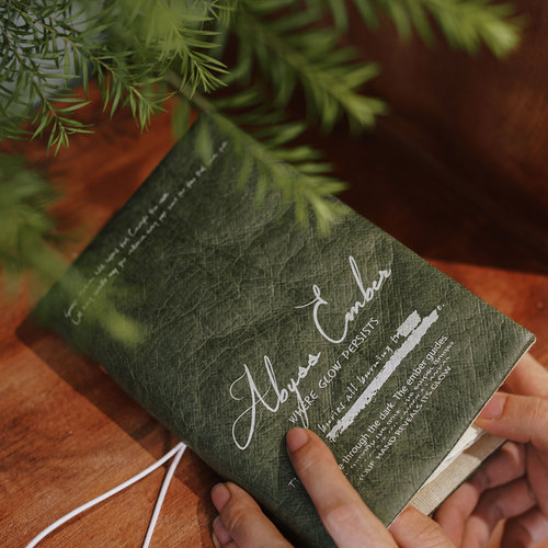 墨下【余烬】a6复古活页手帐本笔记本子 空白日记本手账本外壳